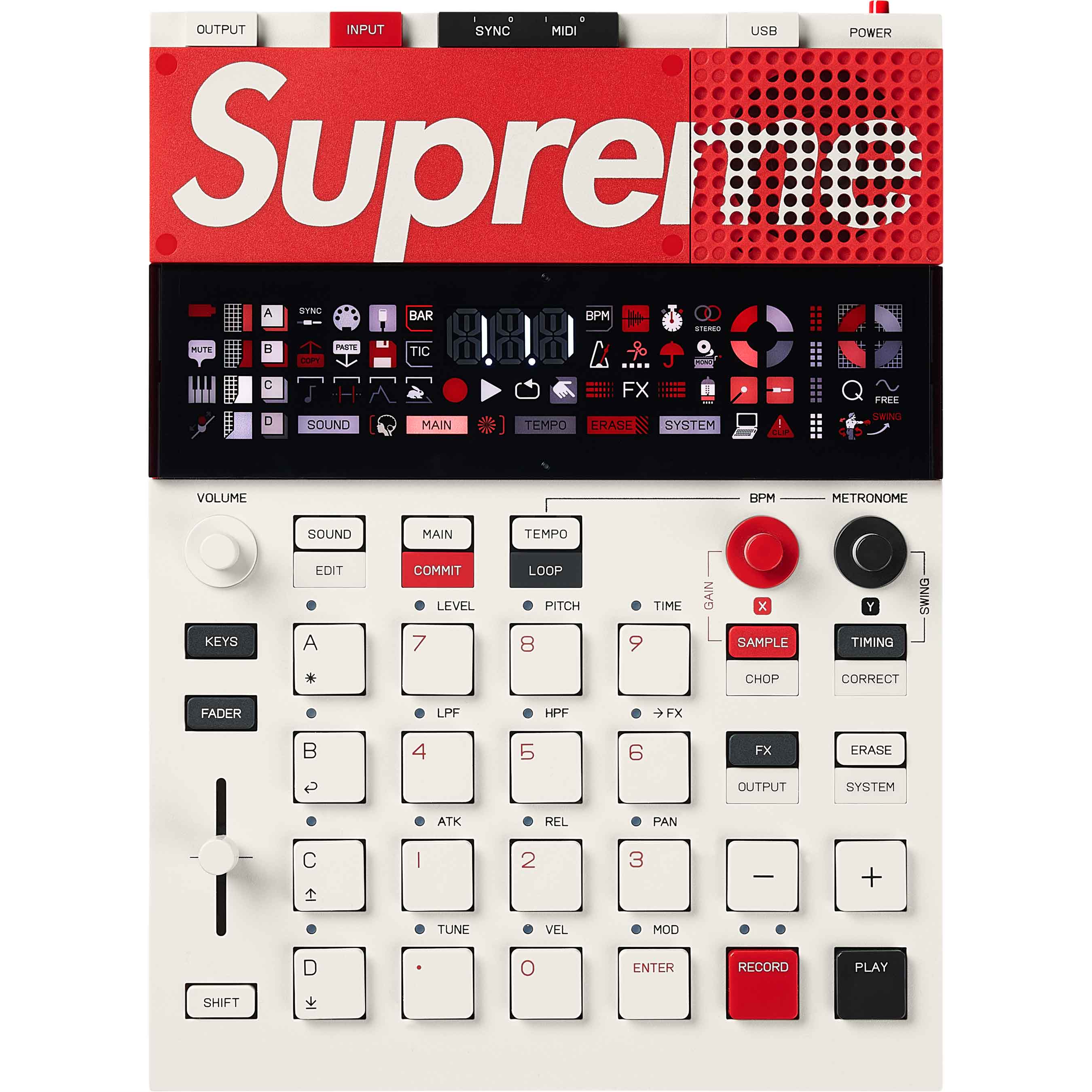 Supreme®/teenage engineering EP–133 K.O. II view 2